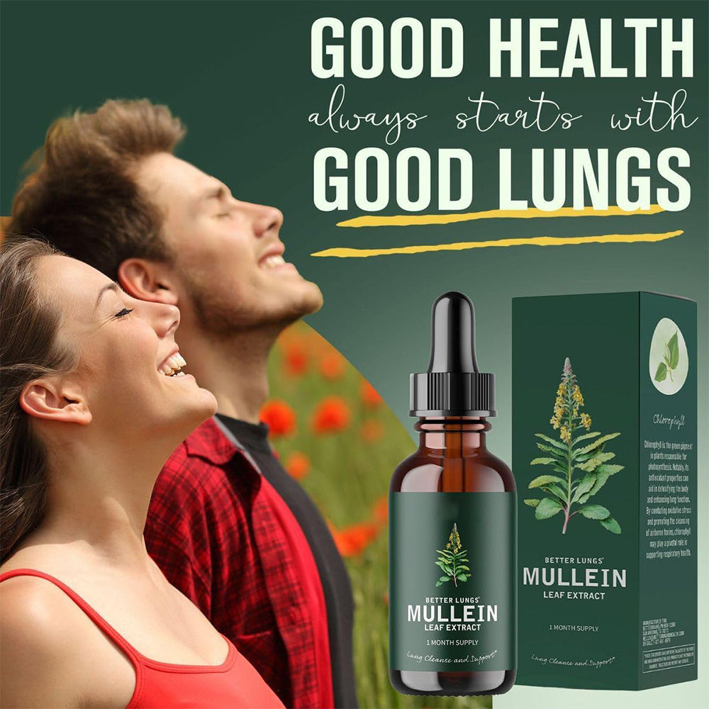 Gluten-Free Mullein and Chlorophyll Tincture