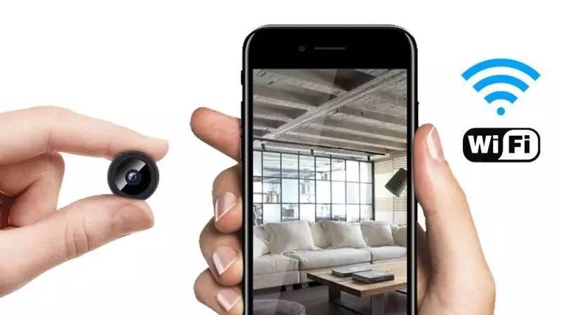 Mini WiFi Security Camera with Magnetic Base