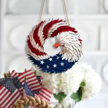 Patriotic Eagle Wreath