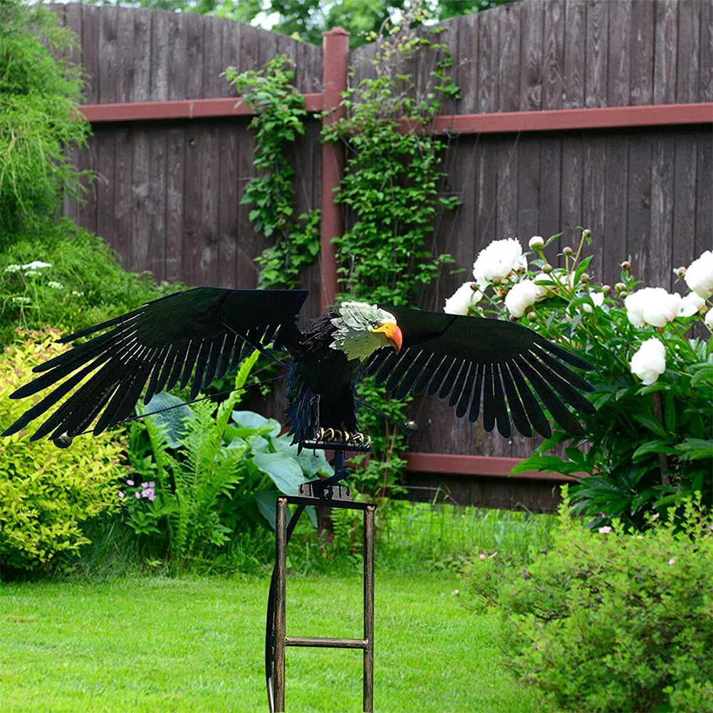 Outdoor Bird Sculpture for Garden or Patio Decor