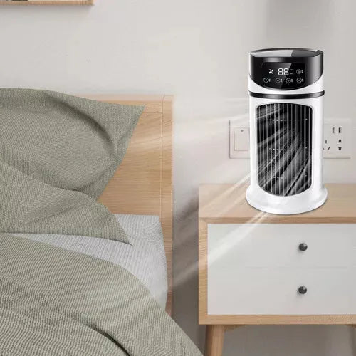 3-in-1 USB Air Freshener, Fan, and Humidifier for Tabletop Use