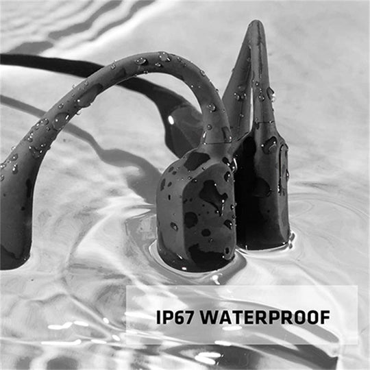 Waterproof Bone Conduction Bluetooth Headphones – Wireless Stereo Sound