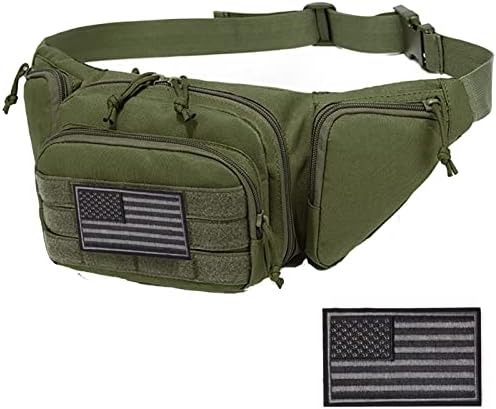 Adjustable Waist Pack with Concealed Storage Compartments