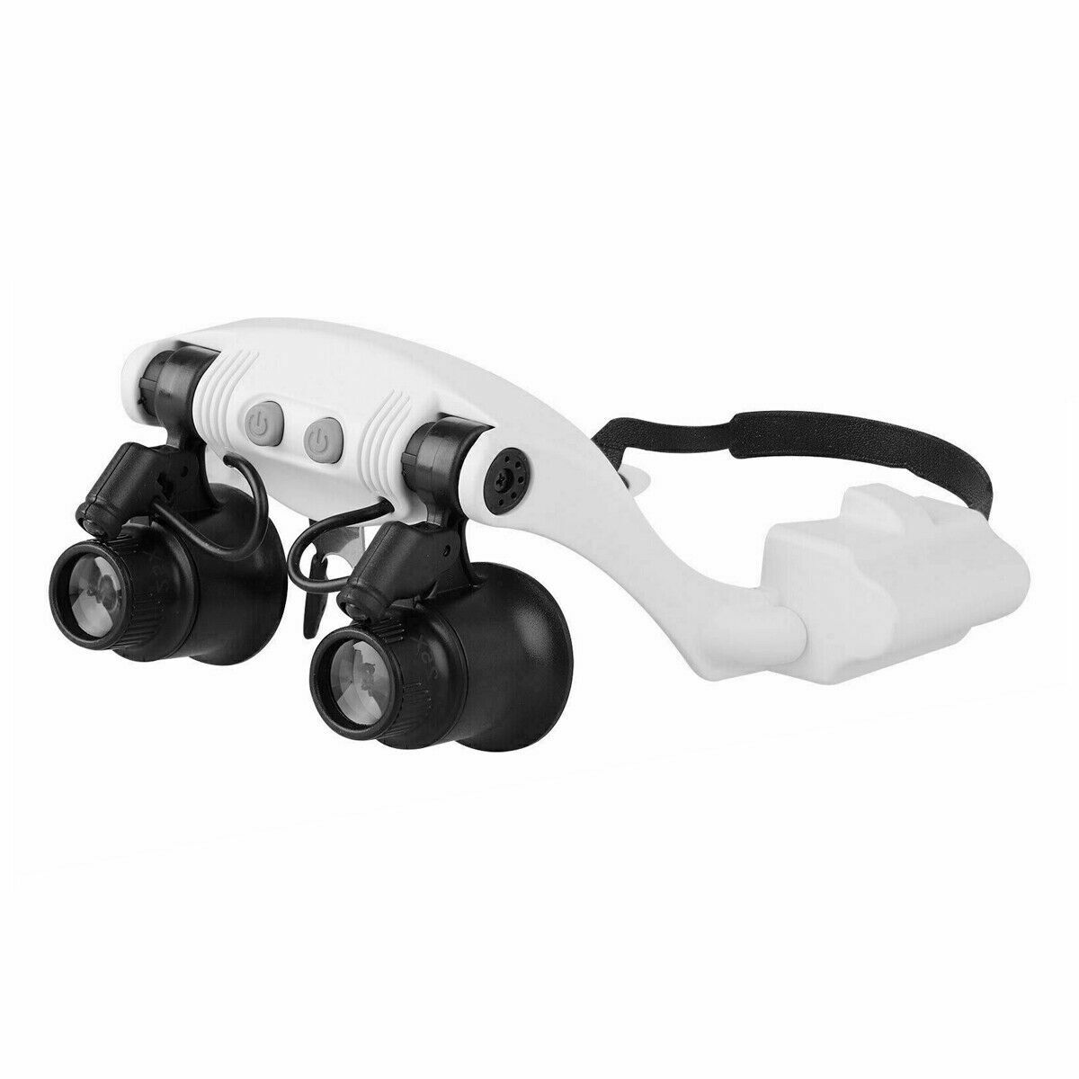 Headband Magnifier with LED Light for Precision Tasks