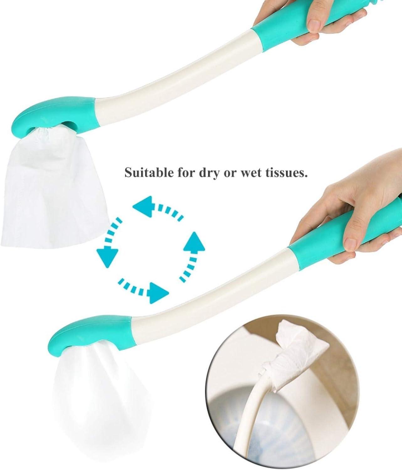 2-Pack Long Reach Toilet Aid Tools for Personal Hygiene