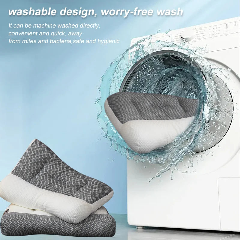 Orthopedic pillow for spinal alignment during rest