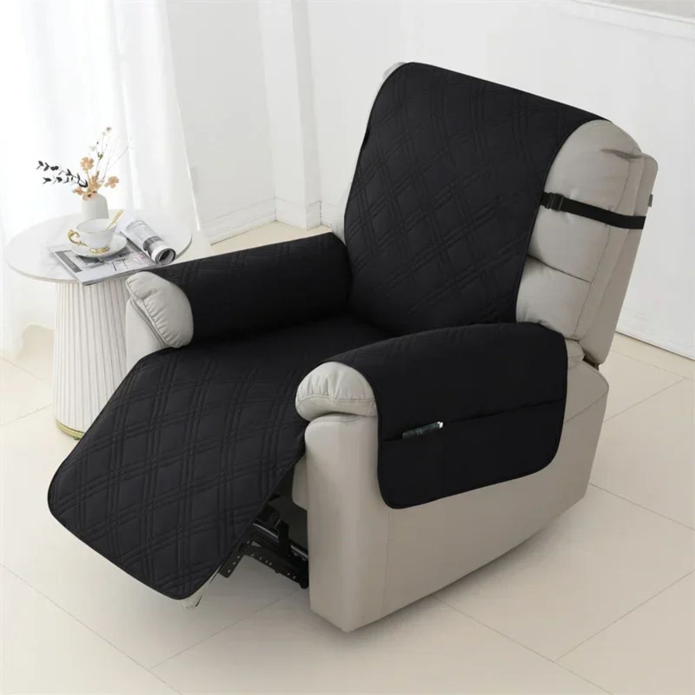 Waterproof Quilted Recliner Arm Chair Slip Cover