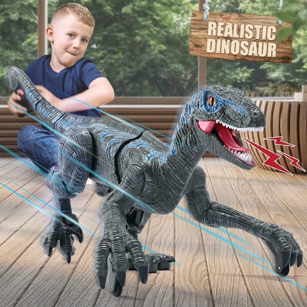 RC Dinosaur Toy with Realistic Movement
