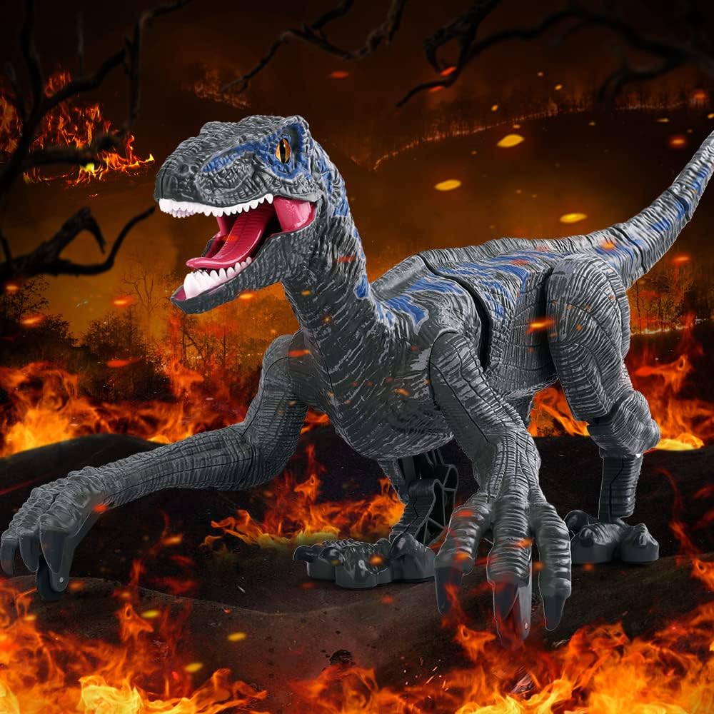 RC Dinosaur Toy with Realistic Movement