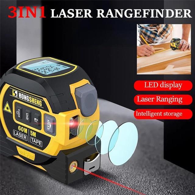 3-in-1 Digital Laser Tape