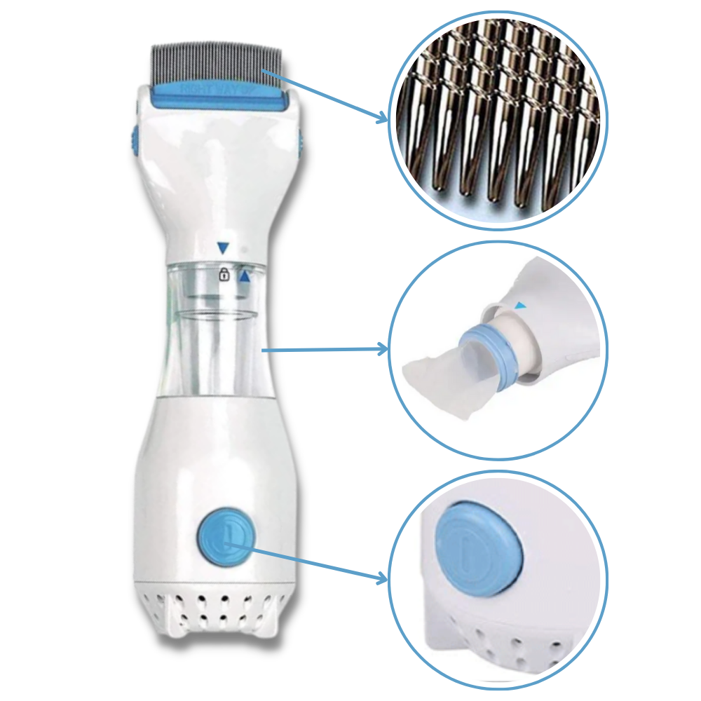 Universal electric lice comb