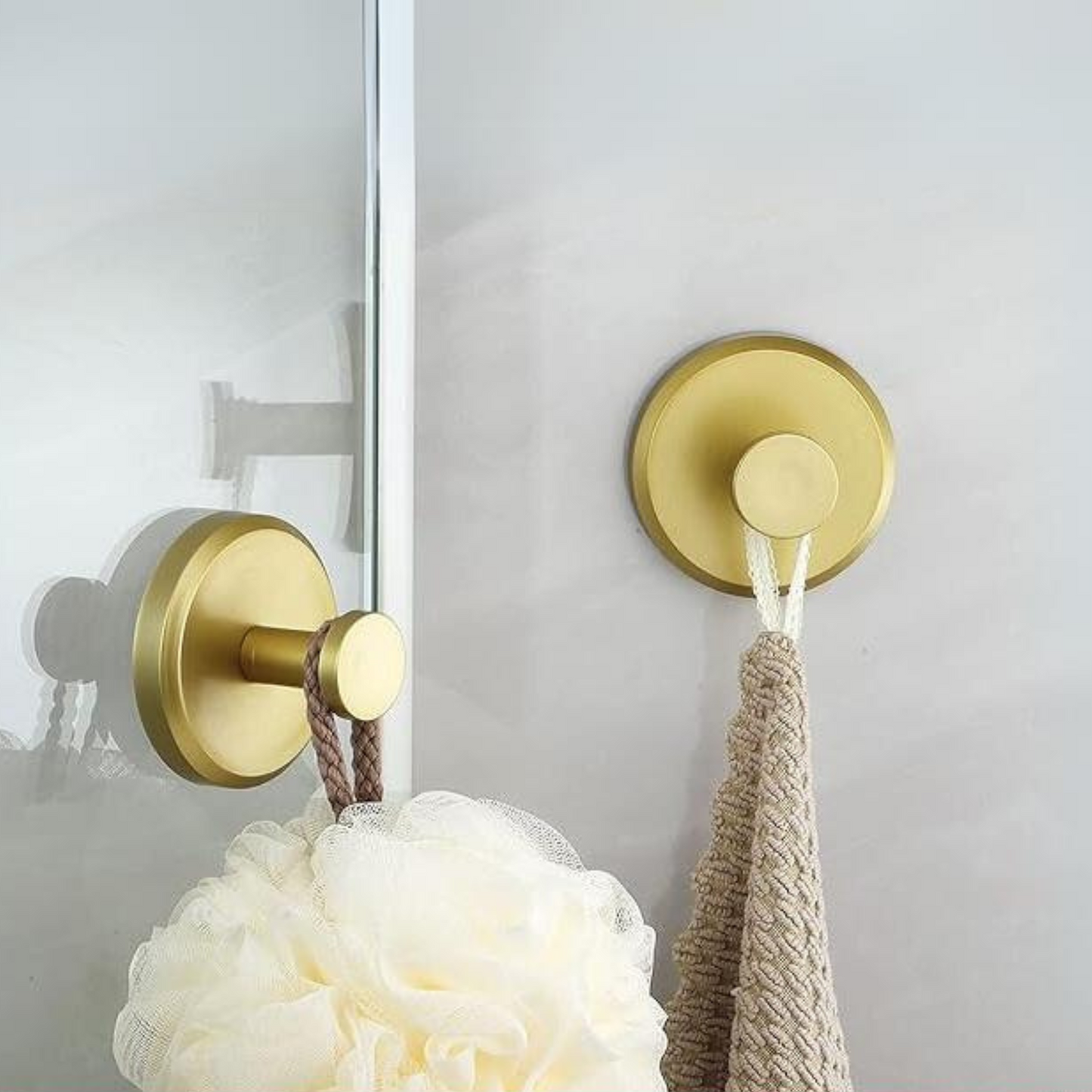 Wall-mounted suction hooks