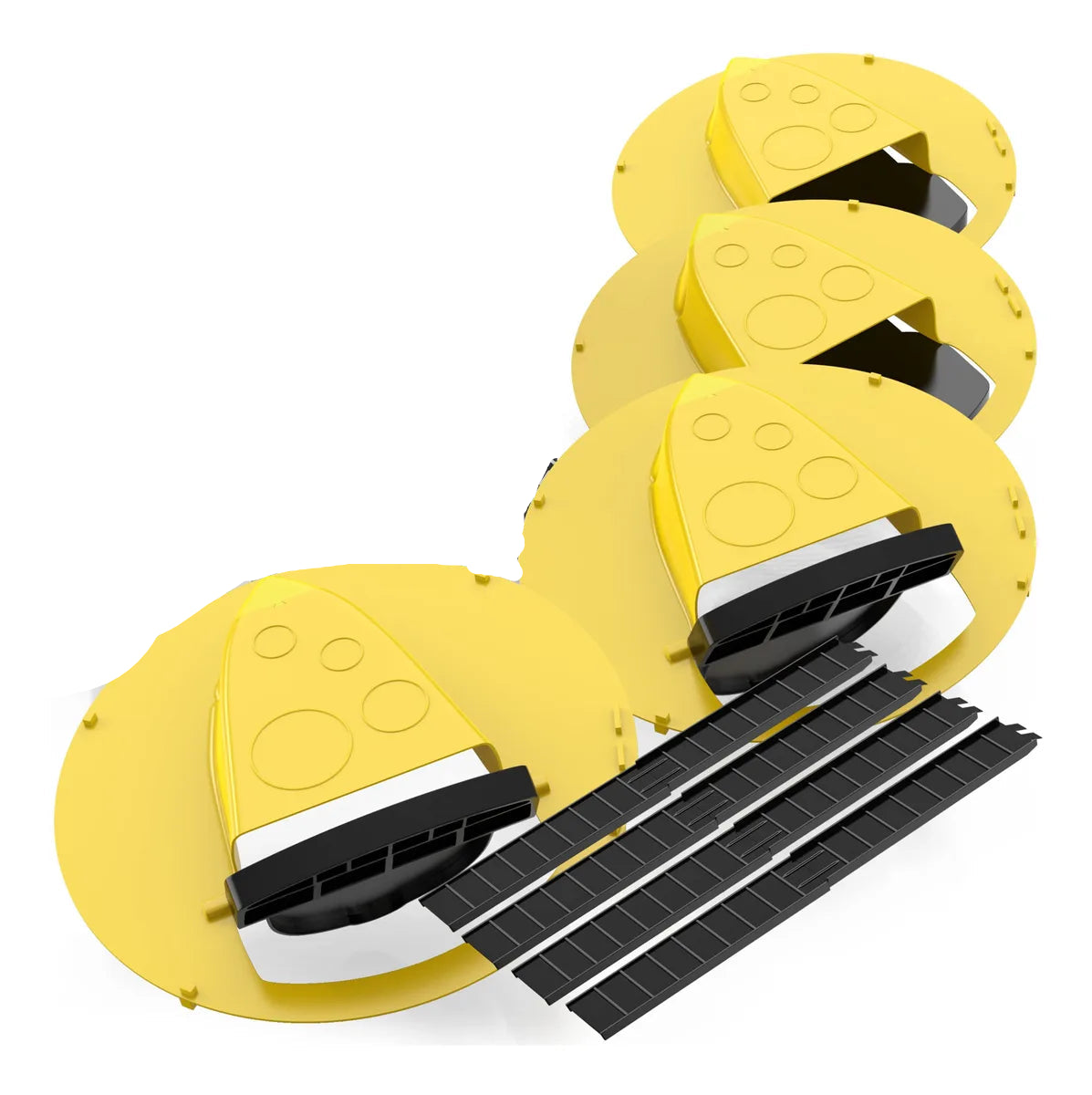 4-Pack Mouse Trap Bucket Lids – Reusable Flip Design
