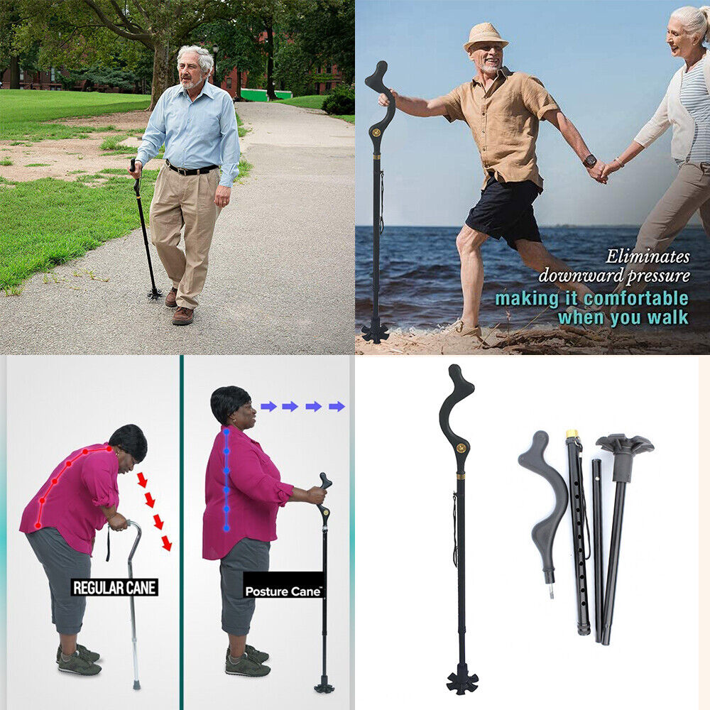 Adjustable walking stick