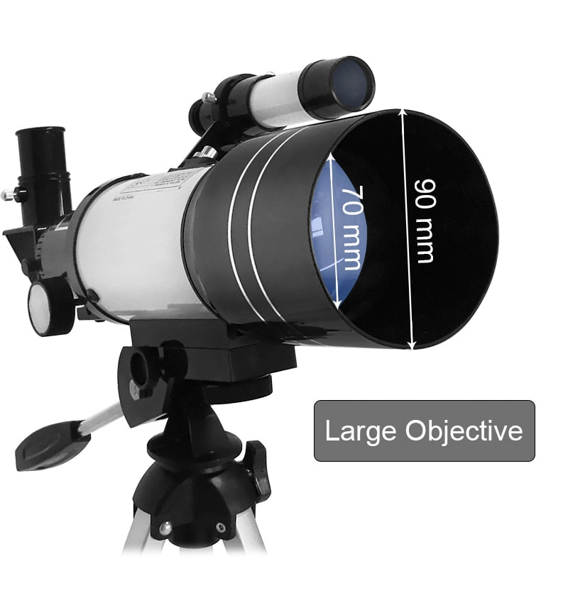 Astronomical Telescope with Tripod, 150x Zoom