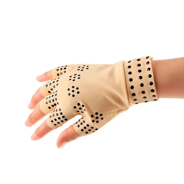 Fingerless Magnetic Compression Gloves for Arthritis
