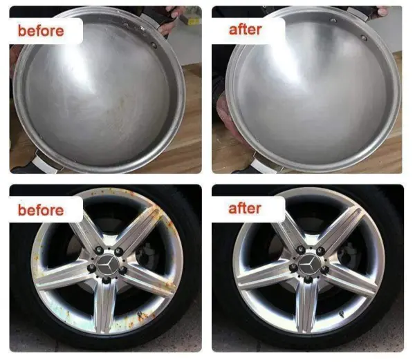 Metal Scratch Eraser for Appliances and Fixtures