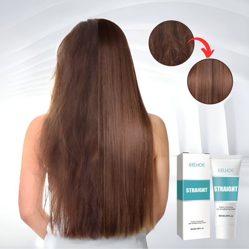 Keratin Hair Straightening Cream for Smooth and Manageable Hair