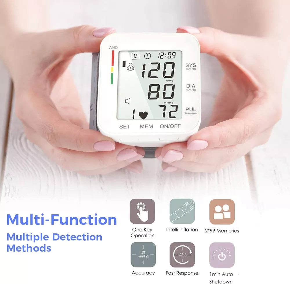 Accurate and Convenient Blood Pressure Monitor for Daily Health Tracking