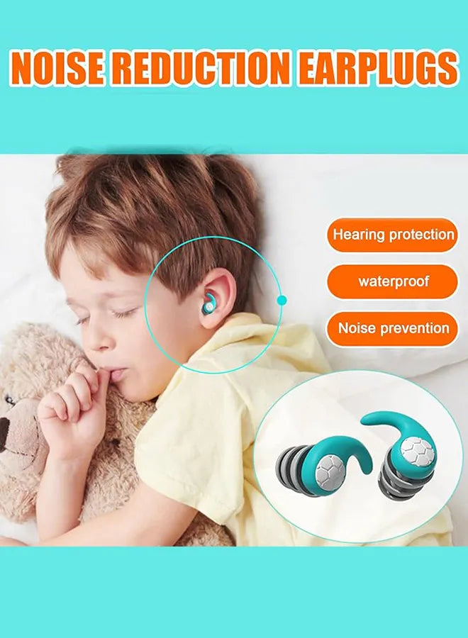 Silicone Sleep Earplugs – Noise Reduction Design