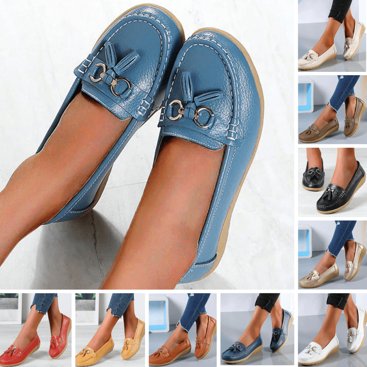 Supportive Slip-On Loafers