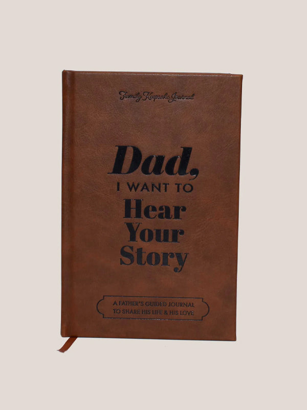 Guided Memory Book for Dad – Heirloom Edition