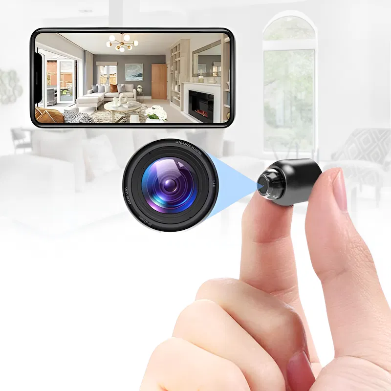 Compact WiFi Surveillance Camera with Night Vision