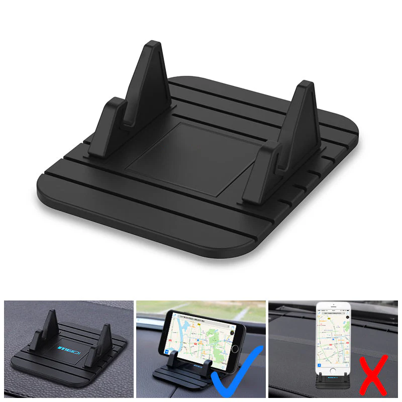 Car Phone Holder with Non-Slip Grip
