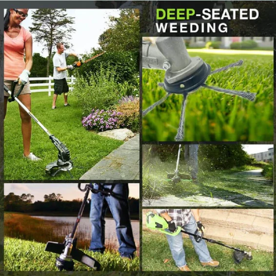 Universal Steel Wire Weed Trimmer Head