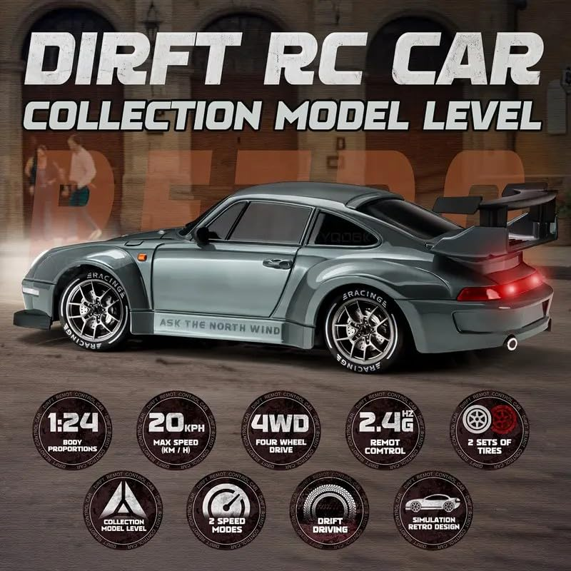 4WD Retro Drift Master RC Car