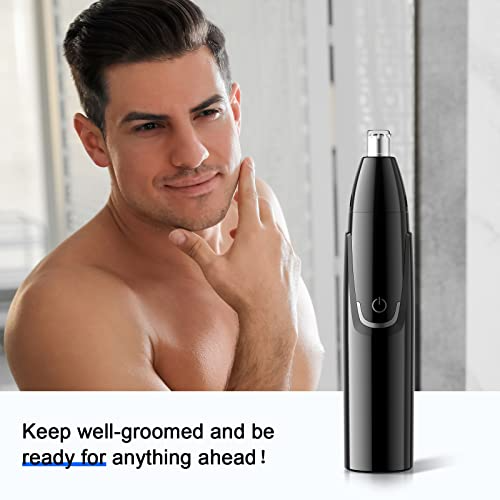 Rechargeable Nose and Ear Hair Trimmer Gentle, Precise & Portable