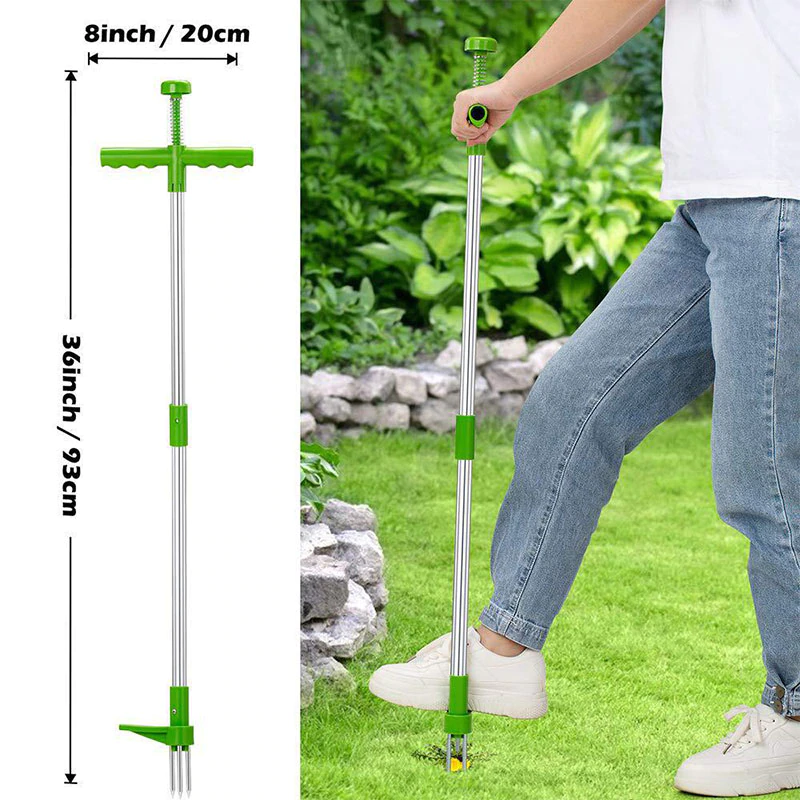 Garden Weed Puller Tool Easy Grass and Root Remover