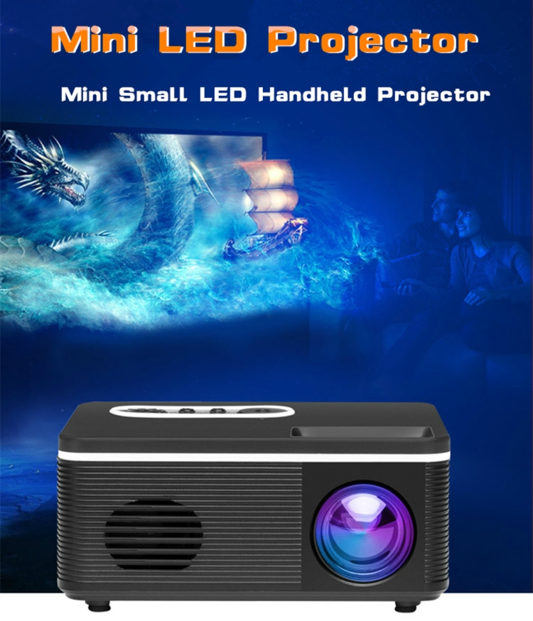 Mini Portable HD Projector Pocket-Sized Home Theater