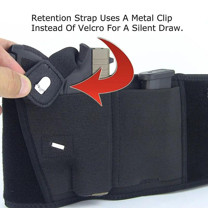 Belly Band Holster Concealed Carry Gun Holster for Men and Women