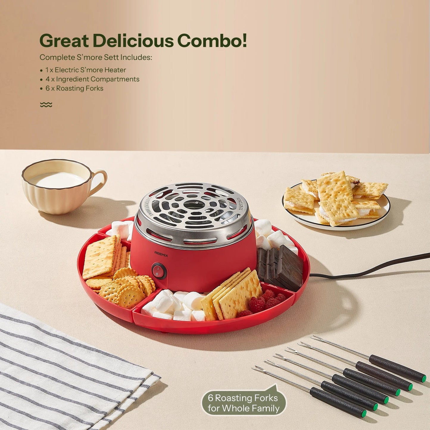 Tabletop Indoor Smores Maker