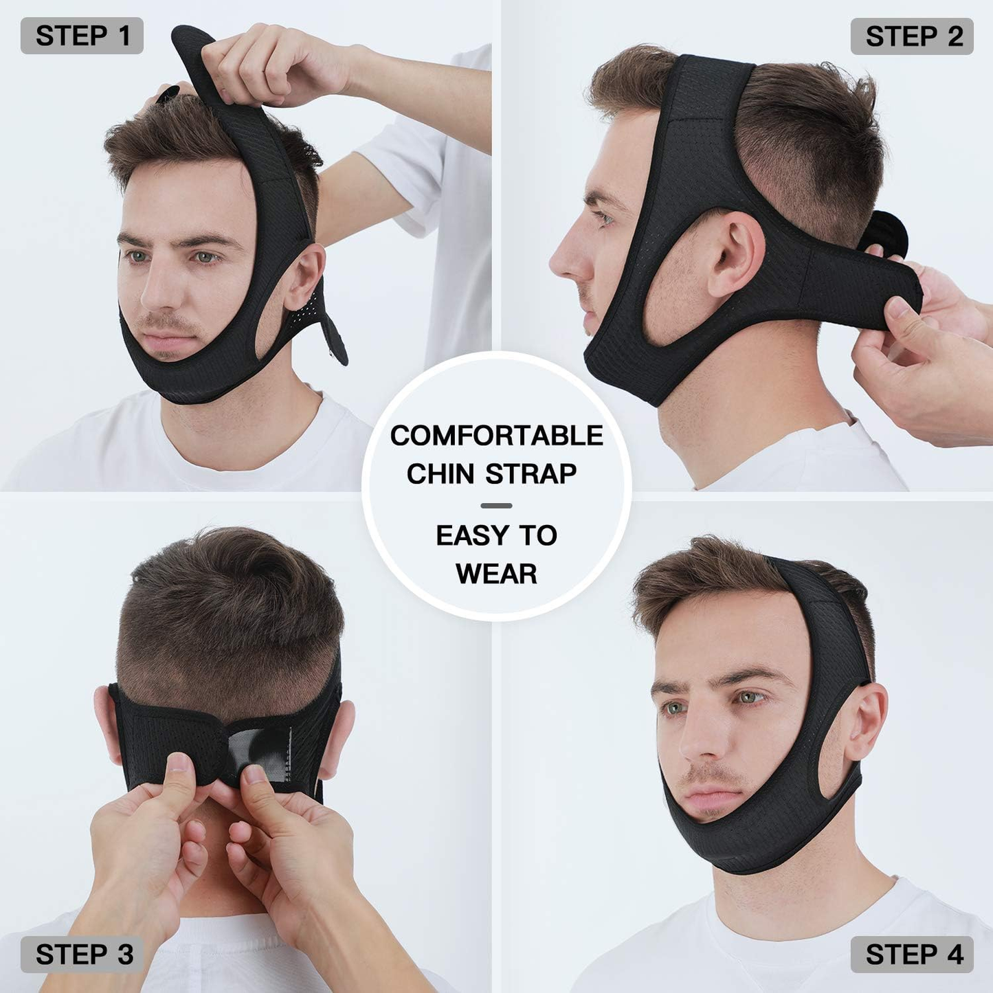 Chin Strap for Snoring and Sleep Apnea Relief