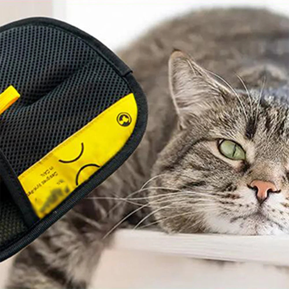 Pet Hair Remover Grooming Gloves
