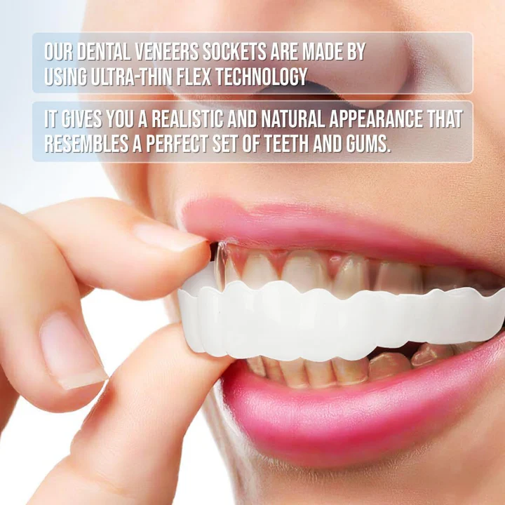 Complete Smile Veneer Kit for Top and Bottom Teeth