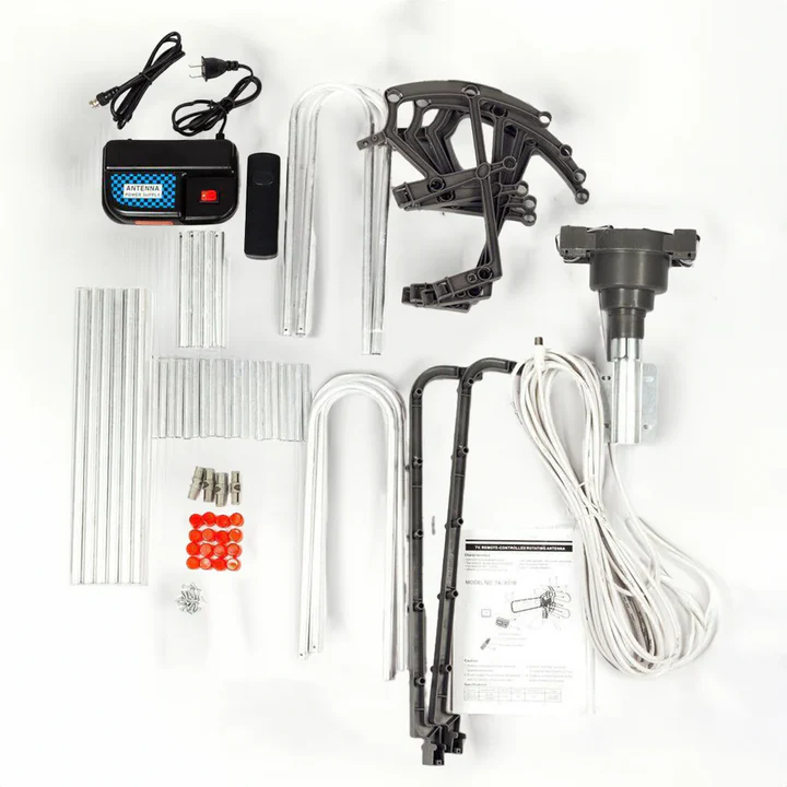 Outdoor HDTV Antenna with 500+ Mile Range – UHF/VHF/FM Compatible