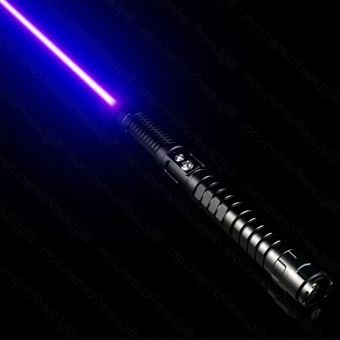 Burning Blue Tactical Laser Light – Heavy-Duty Military Flashlight