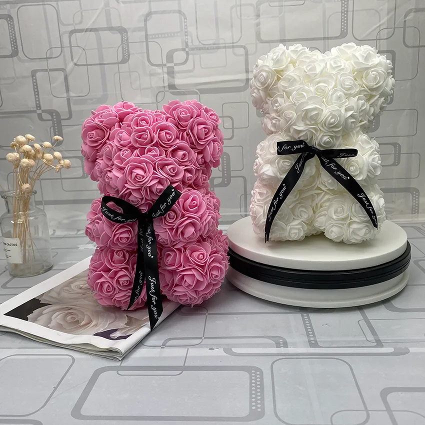 Flower Rose Teddy Bear