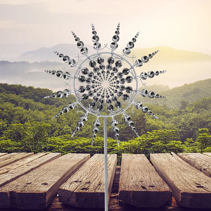 Magical Anti-Rust Metal Windmill