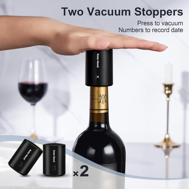 One-Touch Electric Wine Bottle Opener