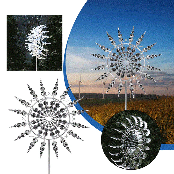 Magical Anti-Rust Metal Windmill