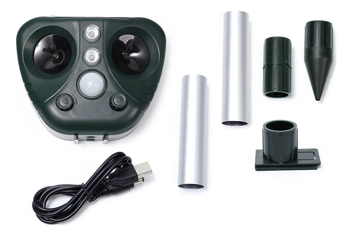 Solar Powered Ultrasonic bird Repeller