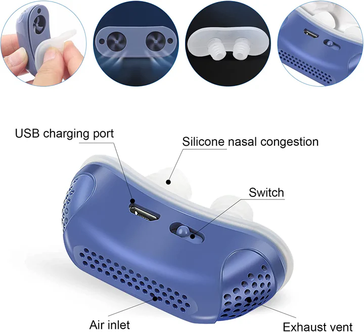 Portable Micro CPAP Device