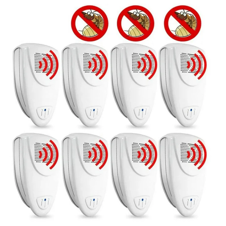 Fast-Acting Bed Bug Repeller, Ultrasonic Pest Control Solution