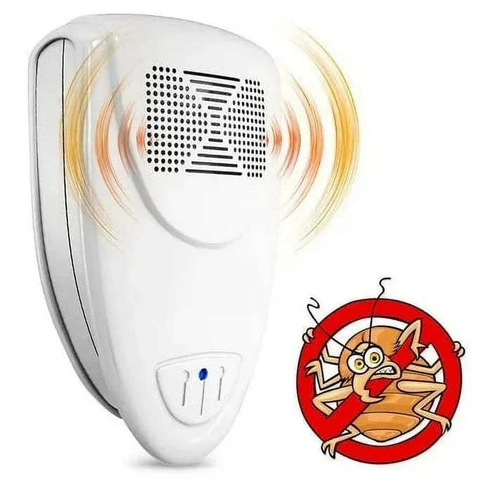 Fast-Acting Bed Bug Repeller, Ultrasonic Pest Control Solution