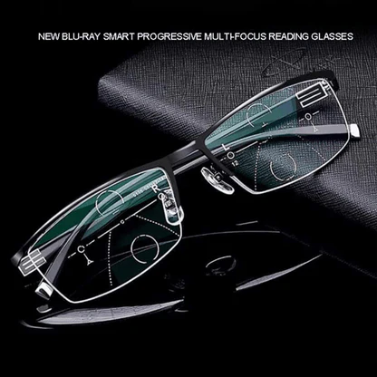 Auto-Adjusting Progressive Sunglasses for Clear Vision