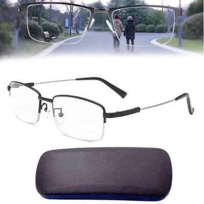 Auto-Adjusting Progressive Sunglasses for Clear Vision
